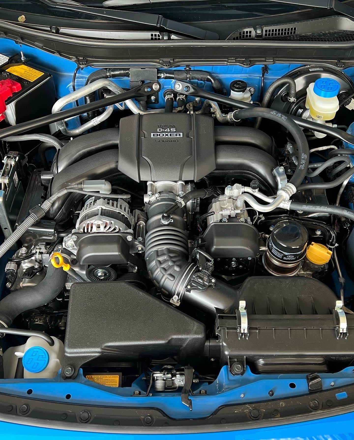 Custom Engine Bay Fluid Caps for GR86 / BRZ