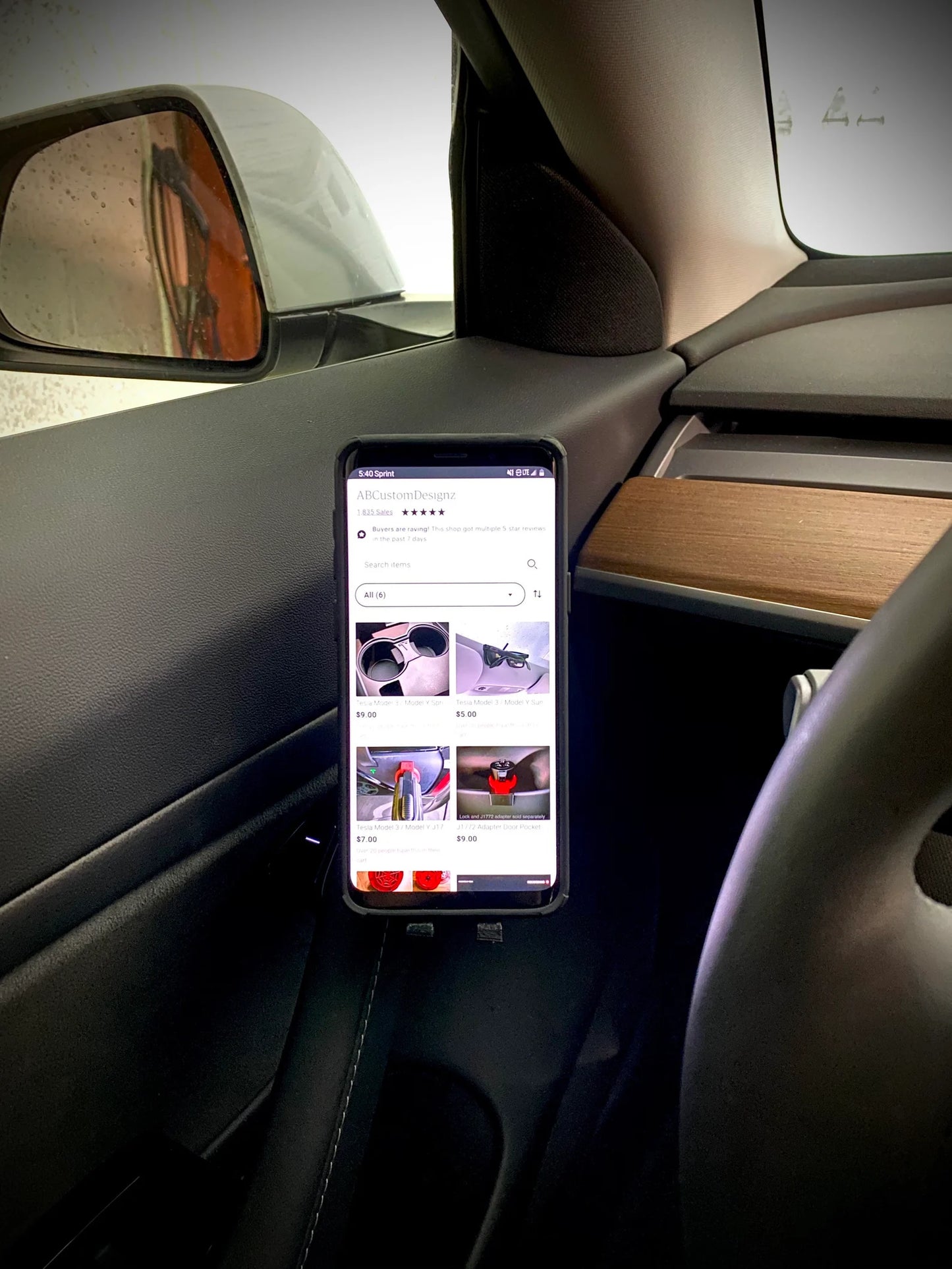 MagSafe Phone Mount For Tesla Model 3 and Model Y