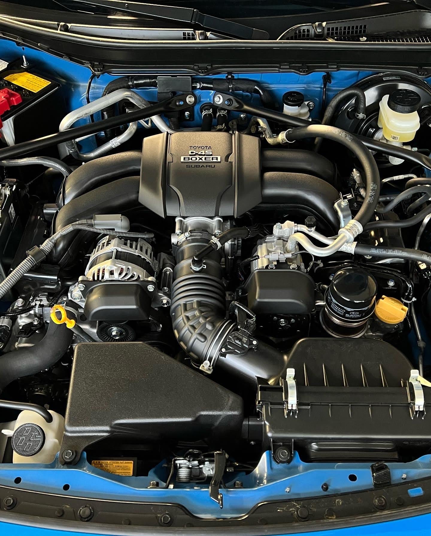 Custom Engine Bay Fluid Caps for GR86 / BRZ